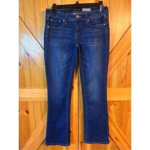Aeropostale Boot Dark Wash Denim Stretch Jeans Womens Size 6R (2120)